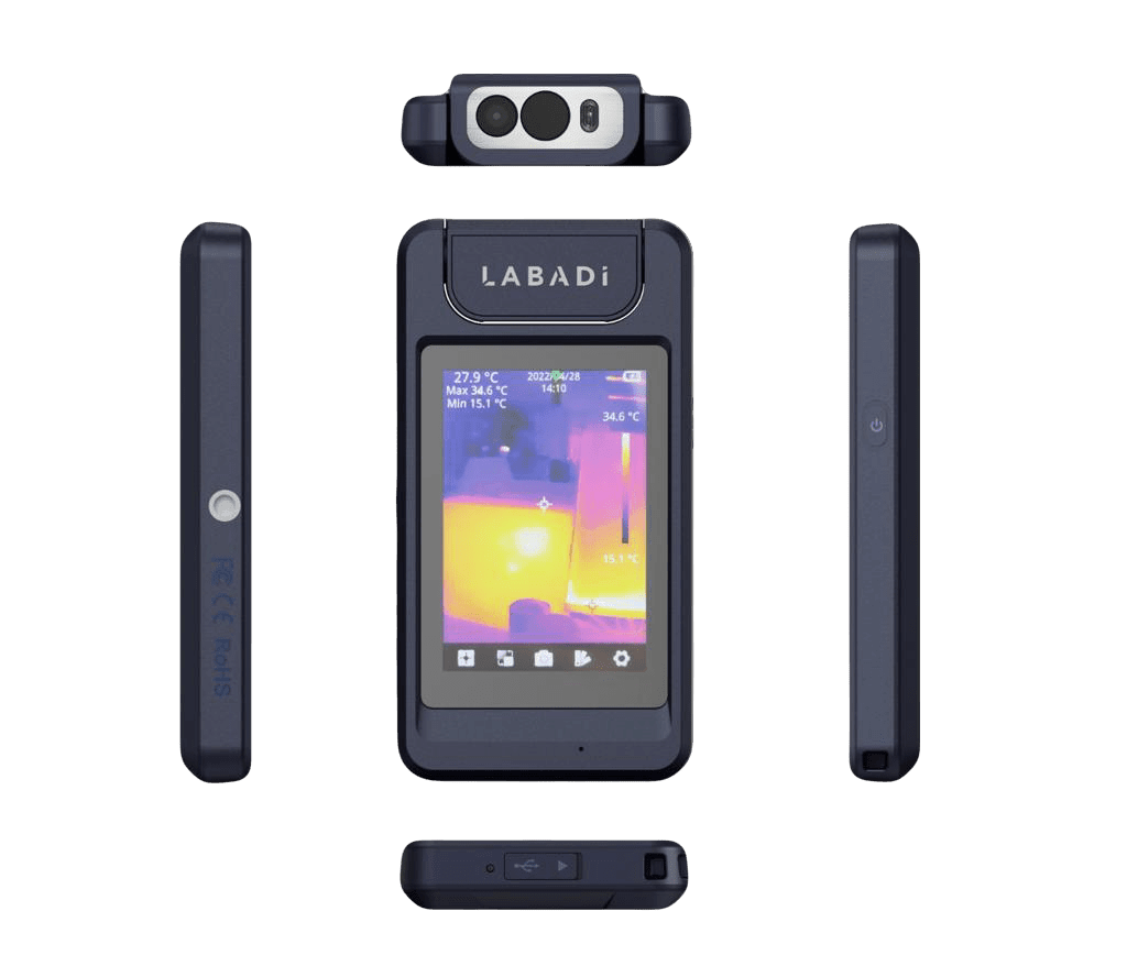 Thorair LABADI Thermal Camera with Compact Design and High-Resolution Display for Accurate Temperature Measurement Thorair LABADI Thermal Camera with Compact Design and High-Resolution Display for Accurate Temperature Measurement